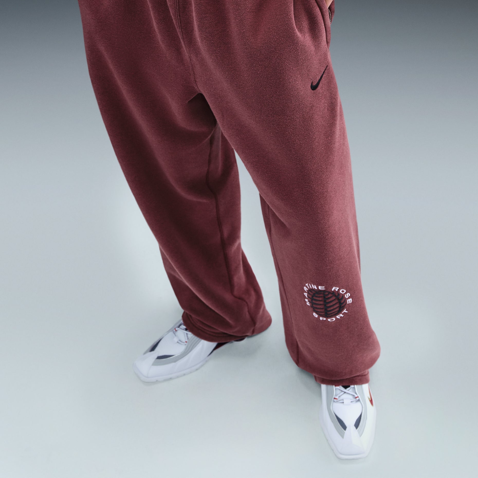 Nike x Martine Rose Fleece Trousers 'Red' HM9033-613