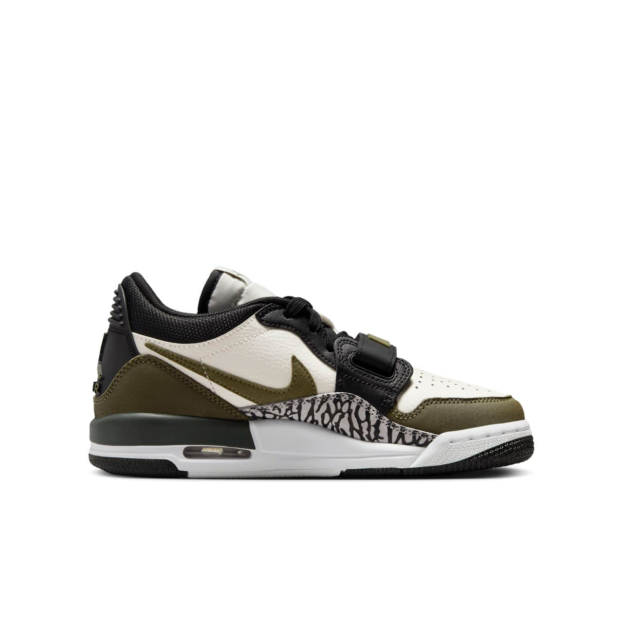 (GS) Air Jordan Legacy 312 Low 'Black Medium Olive' CD9054-120