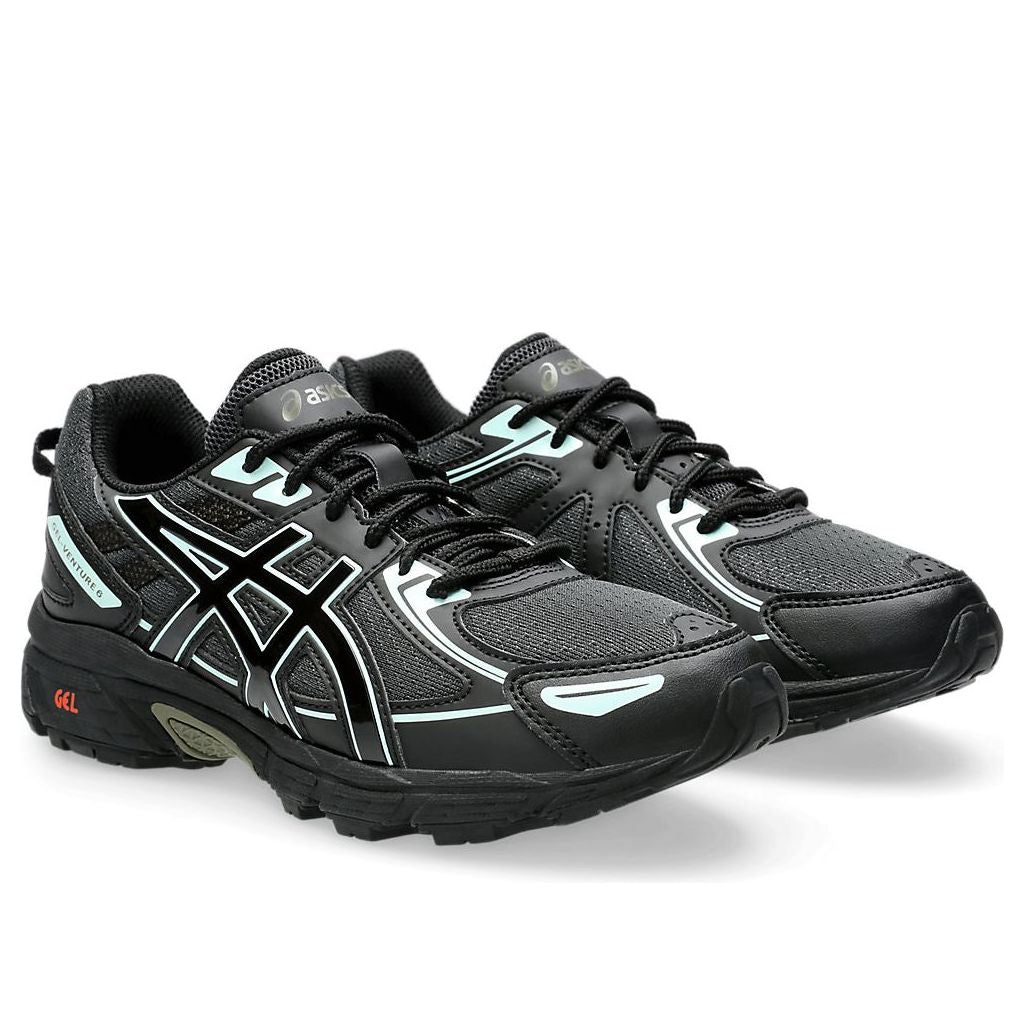 (GS) ASICS Gel-Venture 6 'Black Pale Blue' 1204A162-002