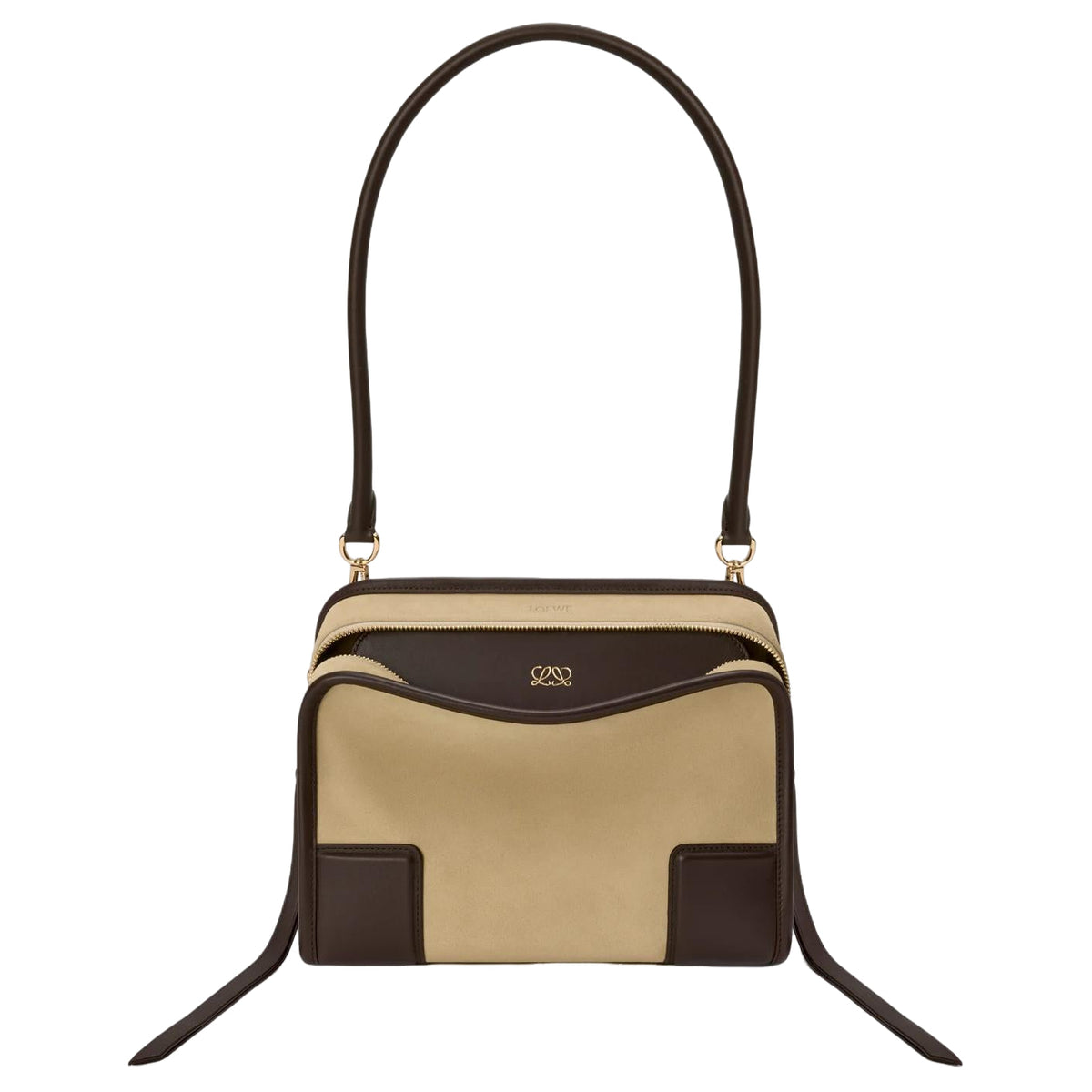 (WMNS) Loewe Small Amazona 180 Bag 'Oro Chocolat' A039AS0X02-0090
