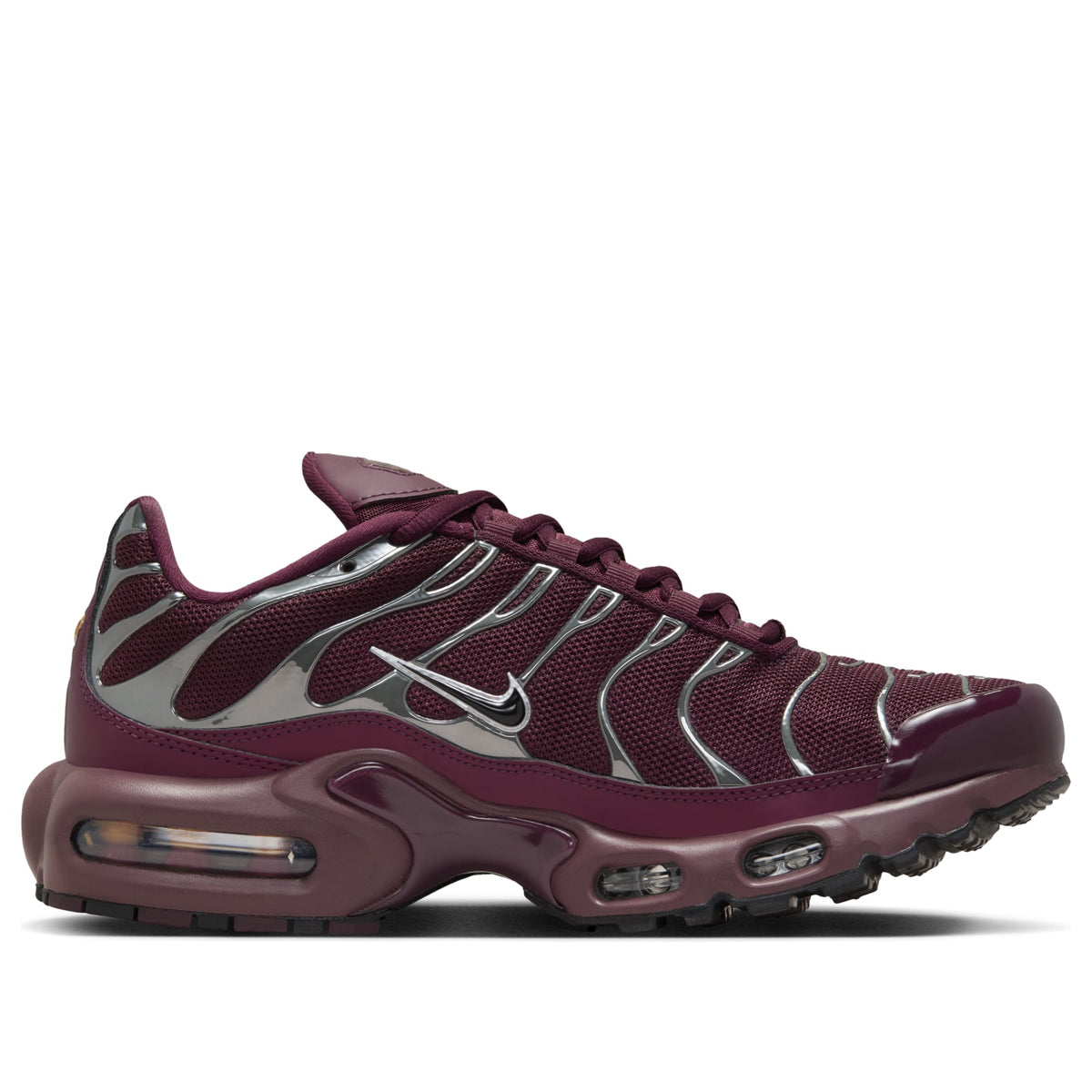 (WMNS) Nike Air Max Plus SE 'Night Maroon Metallic Silver' HJ9743-600