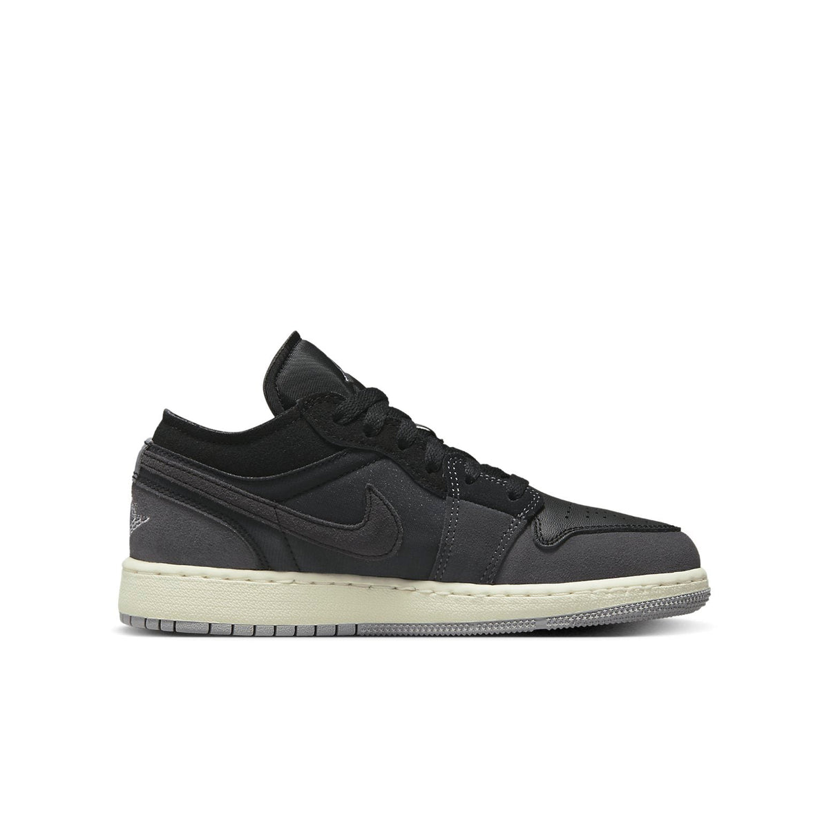 (GS) Air Jordan 1 Low SE Craft 'Inside Out - Black' DV0478-001