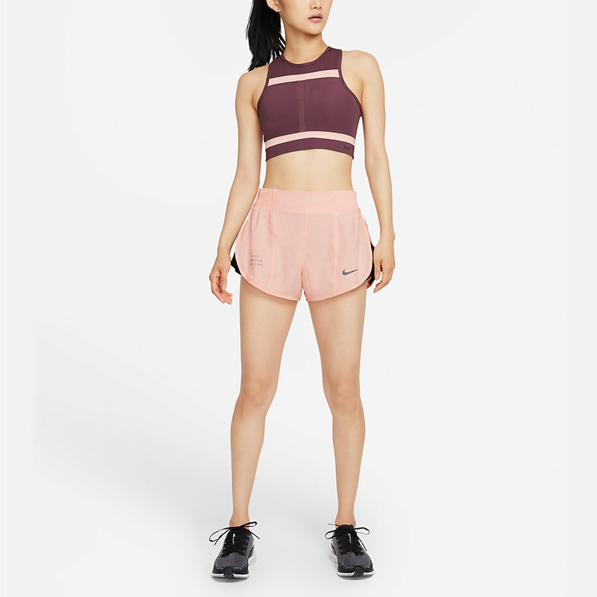 (WMNS) Nike Run Division Tempo Luxe Sports Running Short 'Pink' DD5329-864