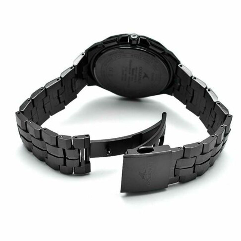 Men's CASIO Full Solar Energy Quartz Waterproof Bluetooth Calendar Watch Solar Powered Mens Black Analog OCW-S5000B-1AJF