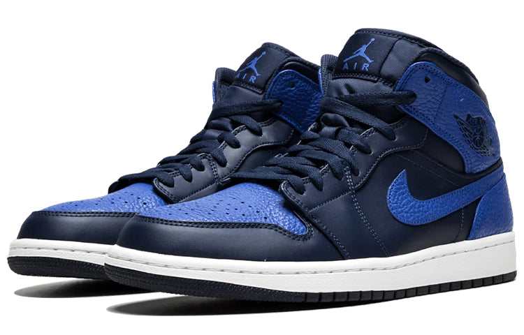 Air Jordan 1 Retro Mid 'Obsidian Royal' 554724-412