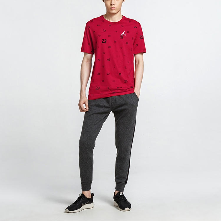 Air Jordan All Star Scribble T-Shirt 'Red' AT0551-687