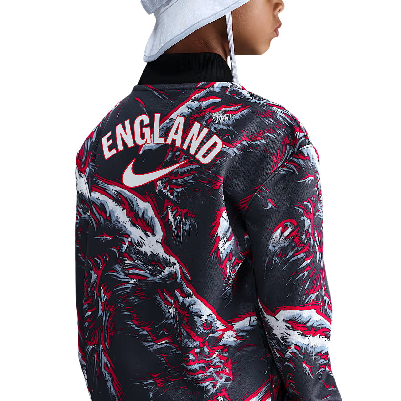 (GS) Nike England Hollywood Keeper Dri-FIT Jersey 'Black Obsidian White' IO2678-010