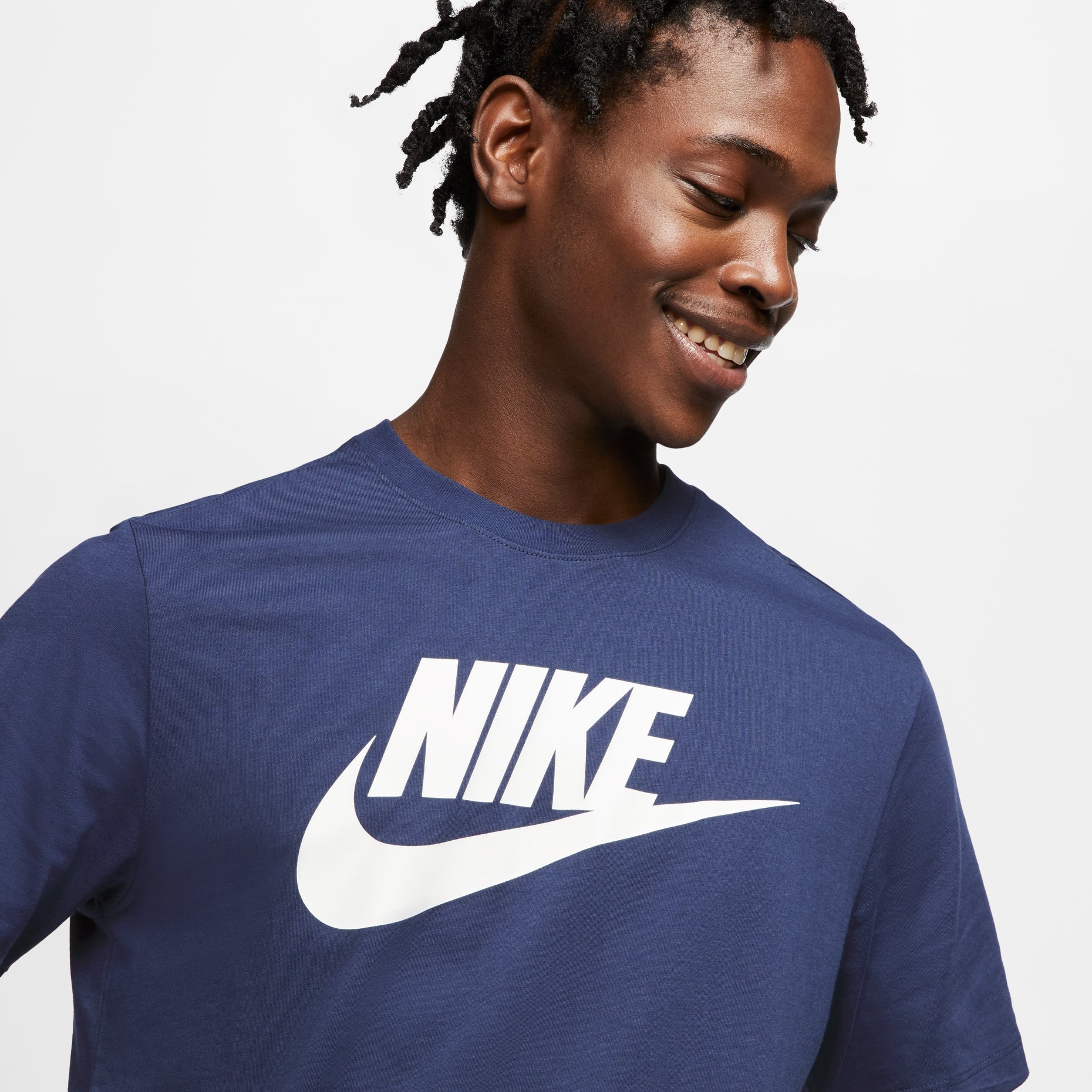Nike AS Men's Nike Sportswear Tee ICON FUTURA MIDNIGHT Navy AR5005-411