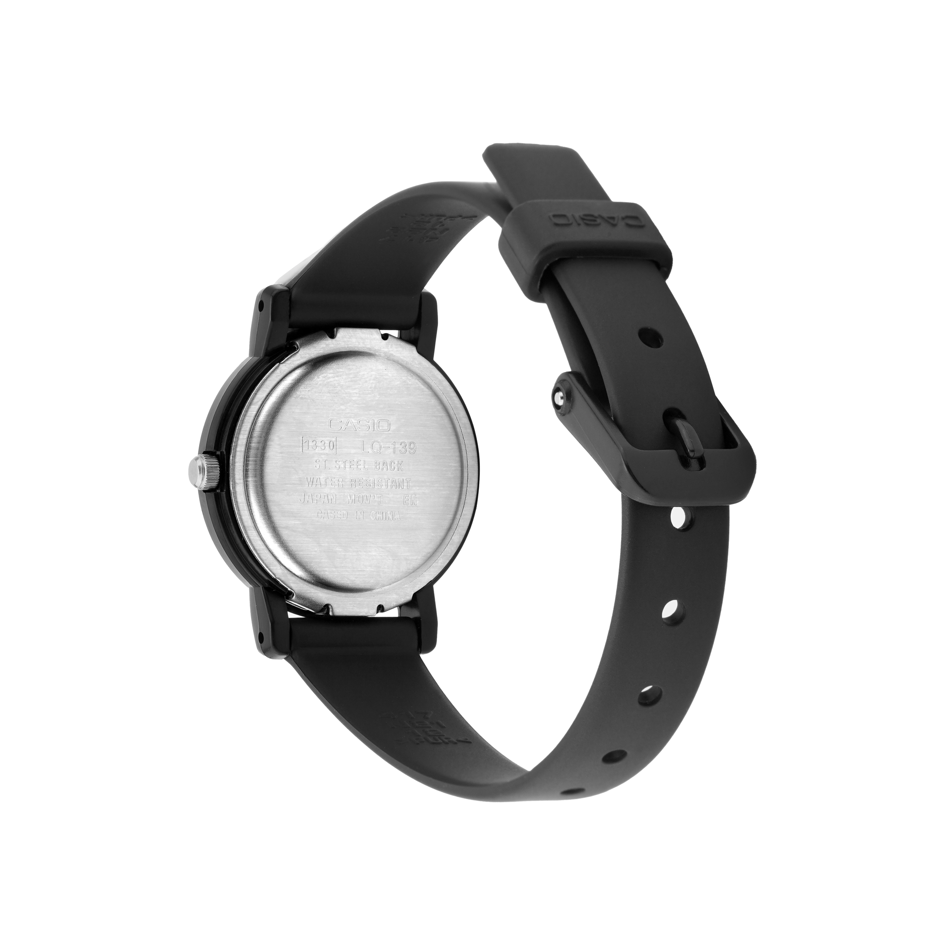 Casio Fashion Stylish Analog Watch 'Black White Gold' LQ-139EMV-9A