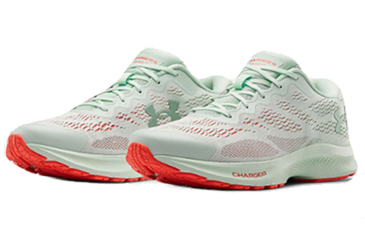(WMNS) Under Armour Charged Bandit 6 'Green Orange' 3023023-400