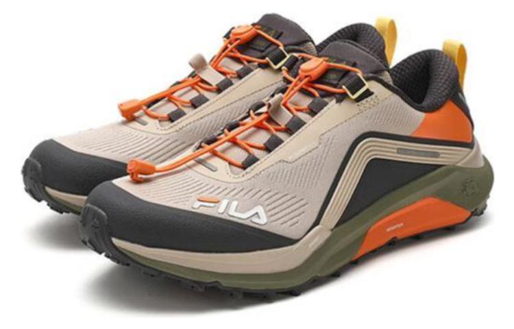 FILA 3A LYNX I+ Gold Terrain Trail Running Shoes 'Beige Green Orange' A12M341202FOA