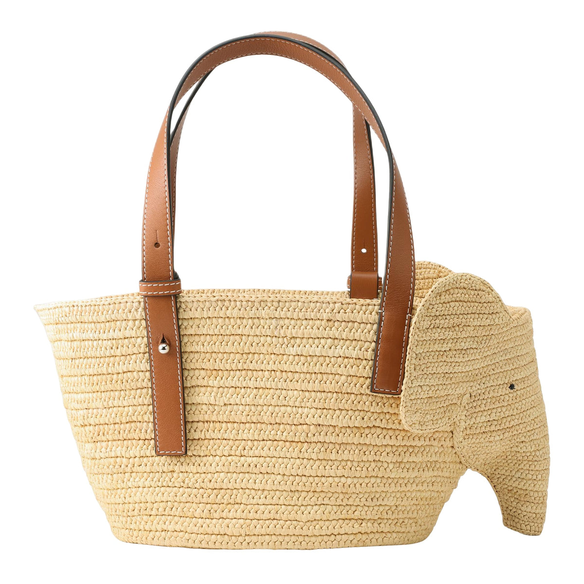 (WMNS) Loewe Small Elephant Basket 'Natural Tan' A546T37X01-2435
