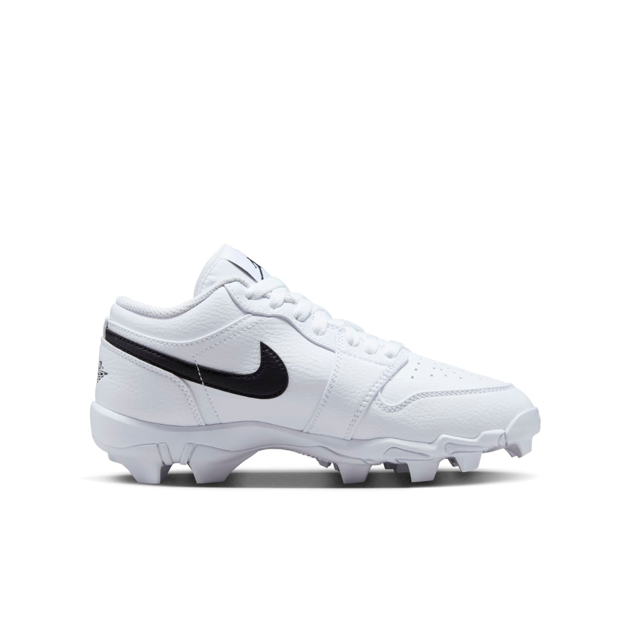 (GS) Air Jordan 1 Low Cleat 'White Black' HF6885-100