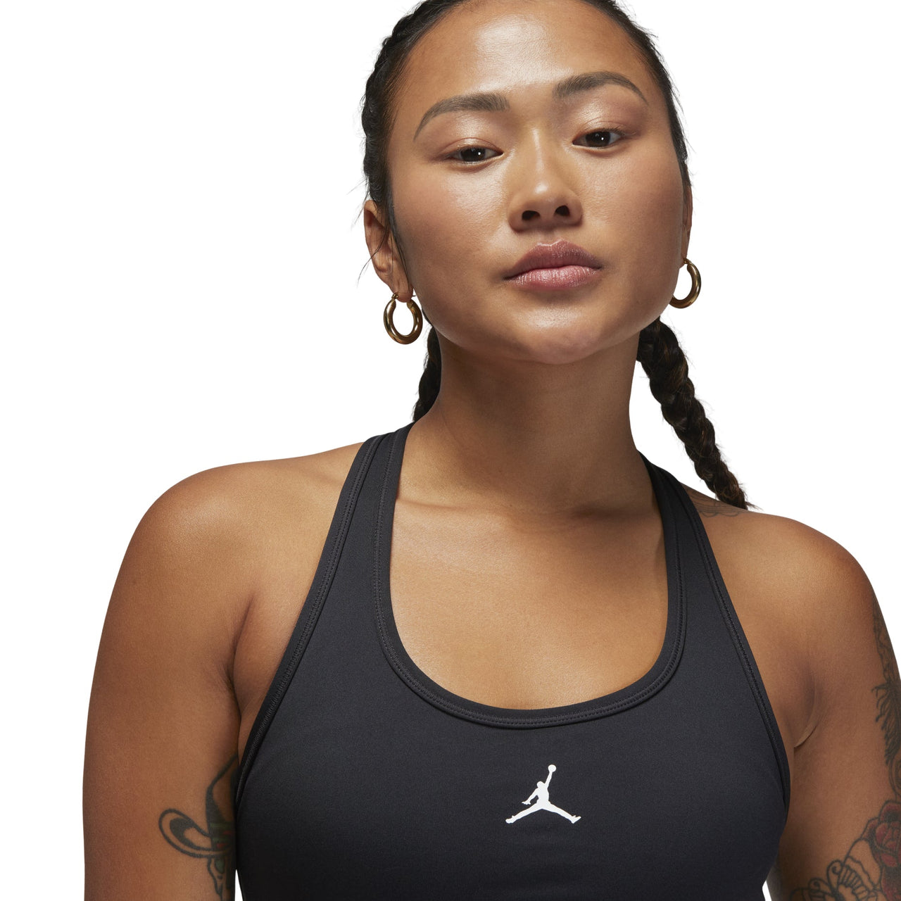 (WMNS) Air Jordan Sport Medium-Support Padded Jumpman Bra 'Black' FB6873-010