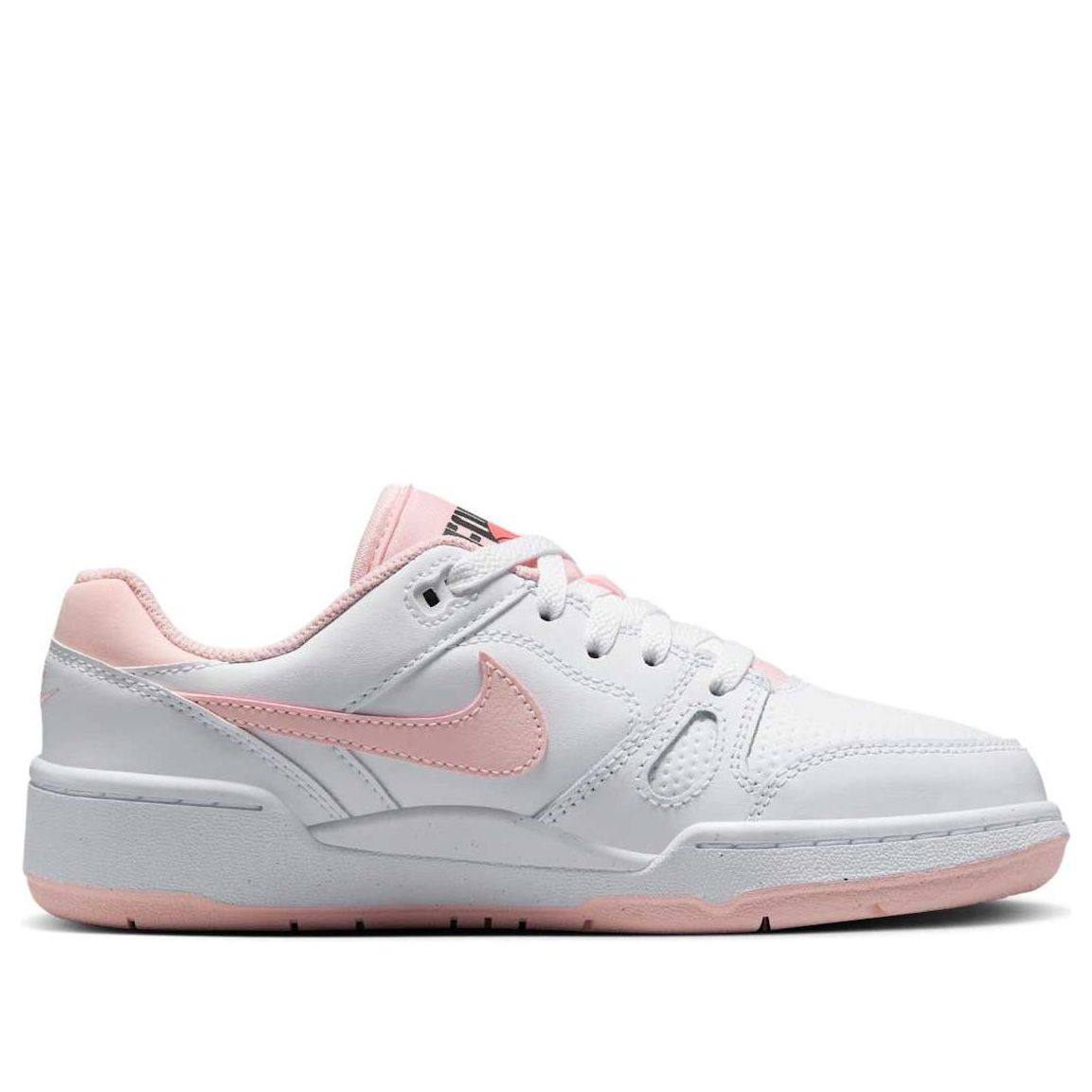 (GS) Nike Full Force Low 'White Bright Mango Black Echo Pink' FV5929-107