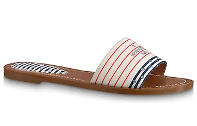 (WMNS) LOUIS VUITTON Lock It Slides 'Red White Blue' 1A7U39