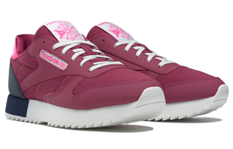 (WMNS) Reebok Classic Leather Ripple 'Punch Berry' GW5336