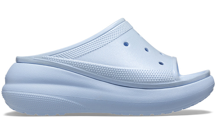 (WMNS) Crocs Crush Meta Pearl Slides 'Blue Calcite' 209045-4NS