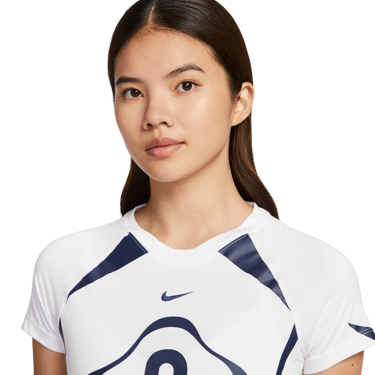 (WMNS) Nike Chill Knit Graphic T-shirt 'White' II1950-100