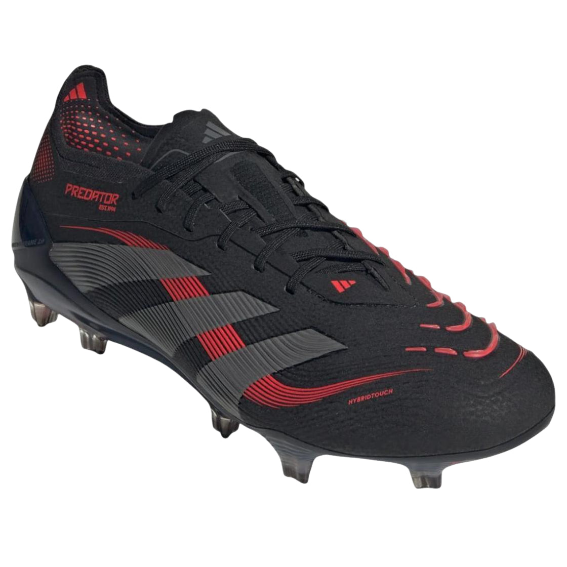 adidas Predator Elite FG 'Core Black Grey Four Lucid Red' ID3878