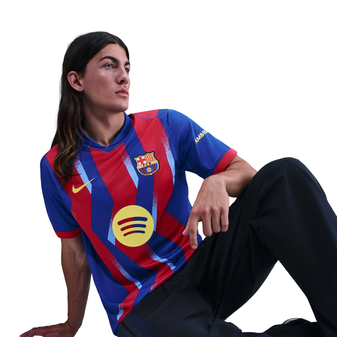 Nike FC Barcelona 2025/26 Stadium Fourth Dri-FIT Fan Edition Soccer Jersey FZ1304-432