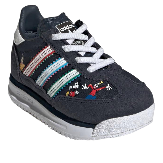 (TD) adidas SL 72 RS Mickey And Friends 'Aurora Ink Cloud White Court Green' JH7455