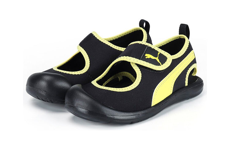 PUMA Pama Aquacat L K Sandals Black/Yellow 374888-02