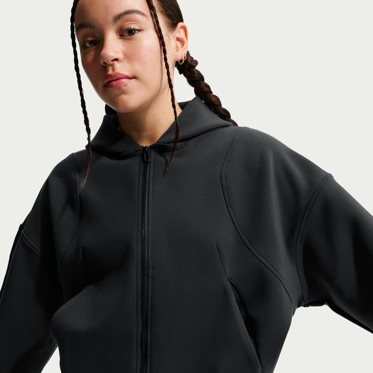 (WMNS) Nike MAVN Therma-FIT Knit Full-Zip Hoodie 'Black' IM1763-010