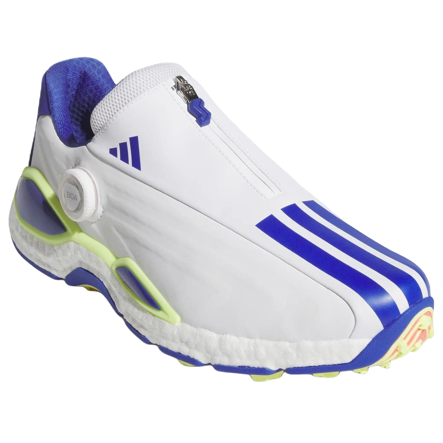 adidas Codechaos 27 Boa Spikeless Golf 'White Dual Indigo Frozen Lemon' KI5739
