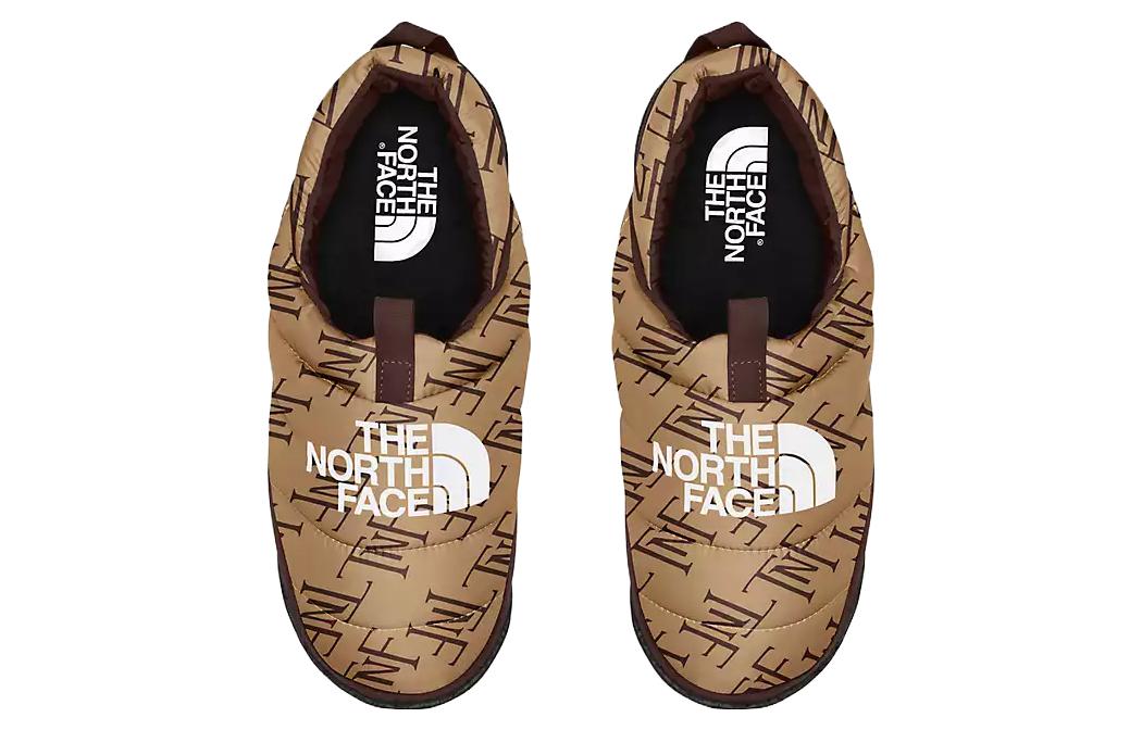 THE NORTH FACE Nuptse Mules 'Almond Butter Monogram' NF0A5G2F-OJC