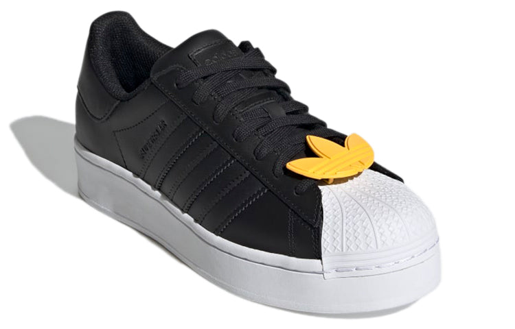 (WMNS) adidas originals Superstar Bold 'Stone Black White Sole' H04028