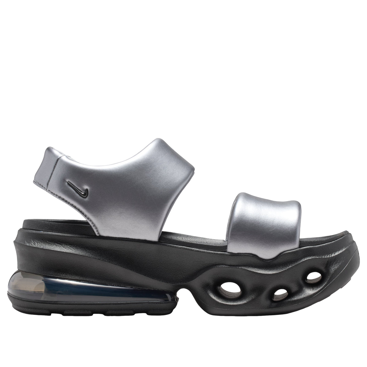 (WMNS) Nike Air Max Halo Sandals 'Metallic Cool Grey Black' IO1959-010