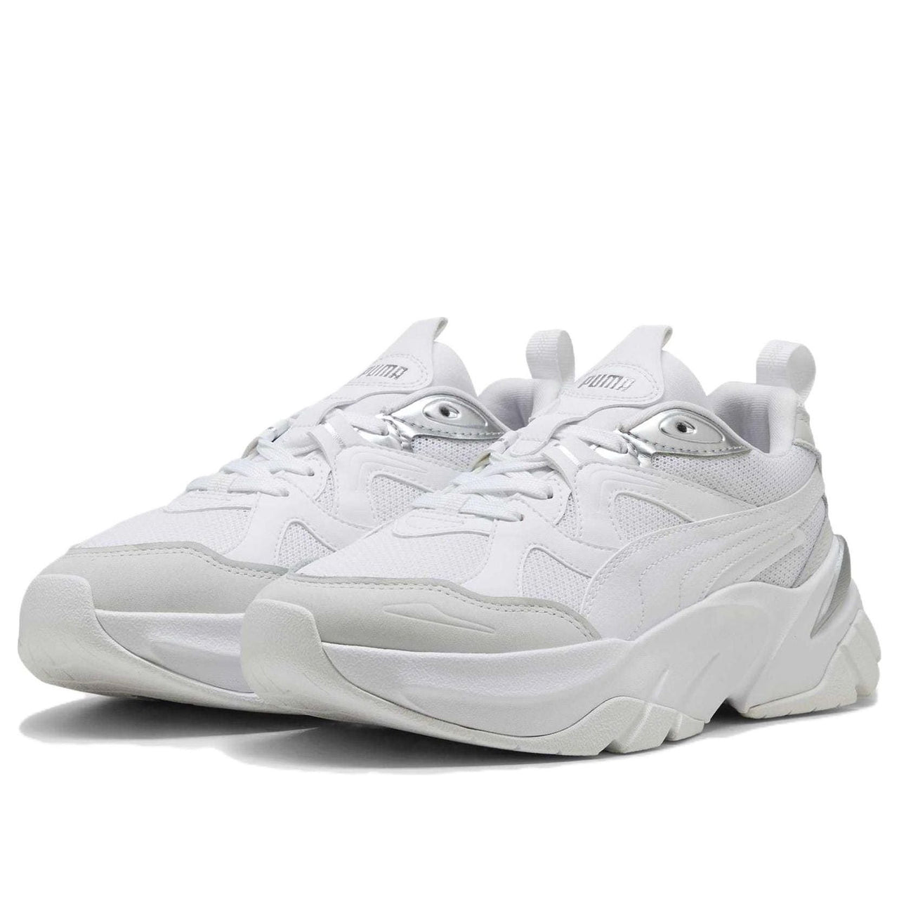 (WMNS) PUMA Sophyr Metallic 'White Silver' 398831-01