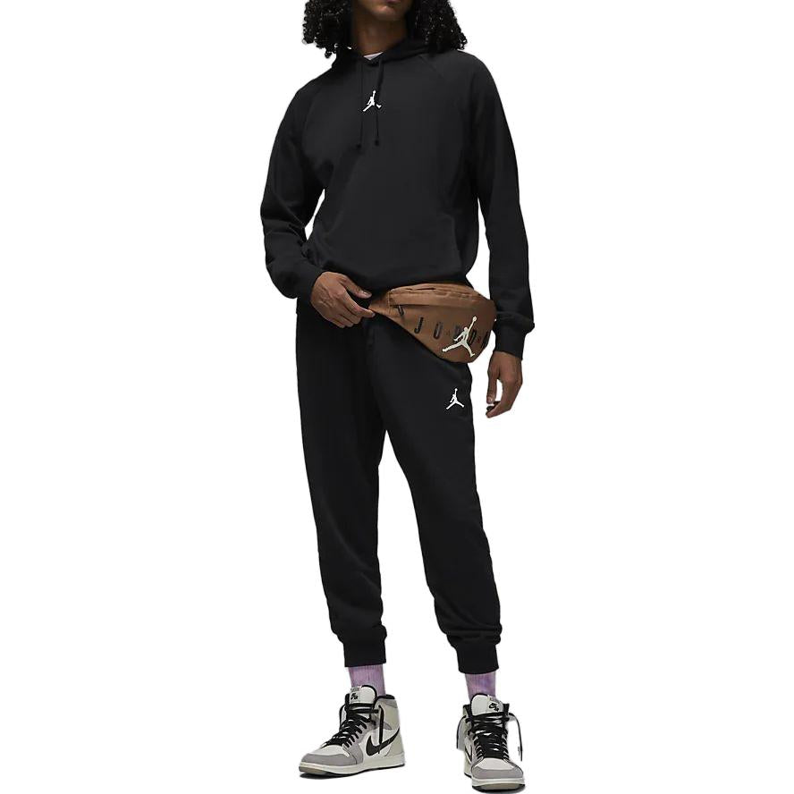 Air Jordan Dri-FIT Sport Crossover Fleece Hoodie 'Black White' DQ7327-010