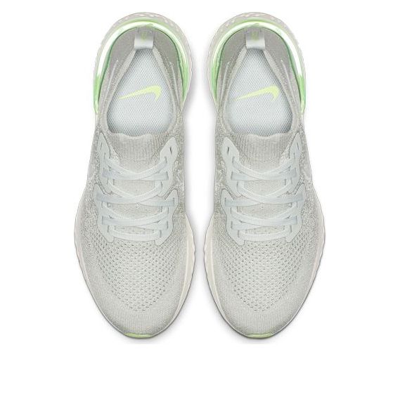(WMNS) Nike Epic React Flyknit 2 'Silver Lime' BQ8927-005