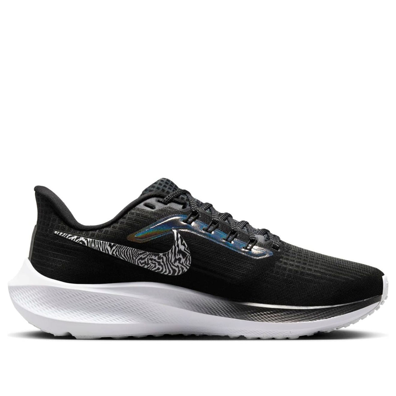 (WMNS) Nike Air Zoom Pegasus 39 'Black Zebra Iridescent' DR9619-001
