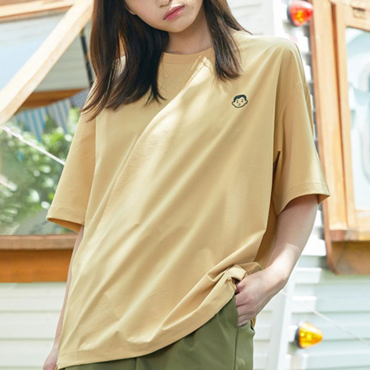 New Balance x Noritake Unisex Printing Round-neck Khaki AMT12387-MSU