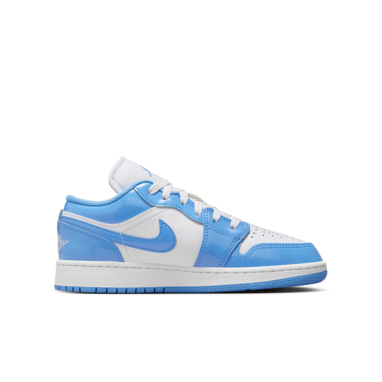 (GS) Air Jordan 1 Low SE 'Legend Blue Patent' FZ3929-114