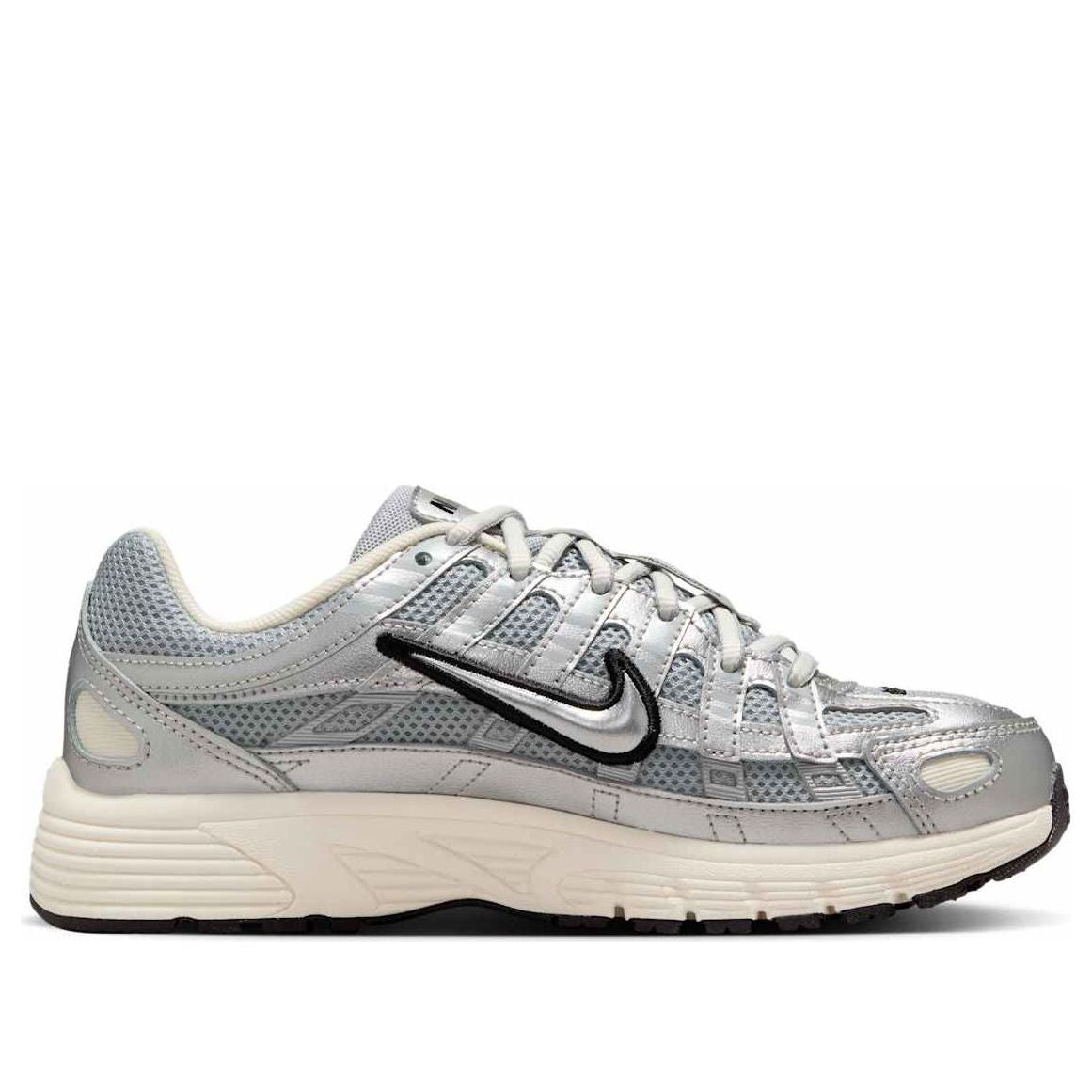(GS) Nike P-6000 'Metallic Silver Black' HV5064-006