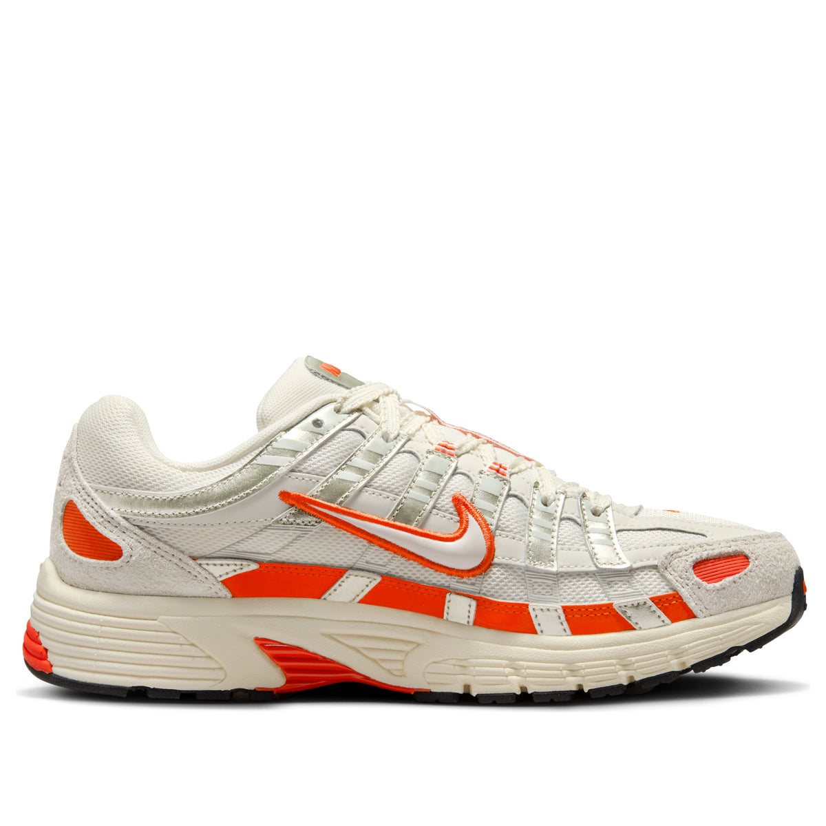 (WMNS) Nike P-6000 'Sail Light Bone Picante Red' HV5230-133