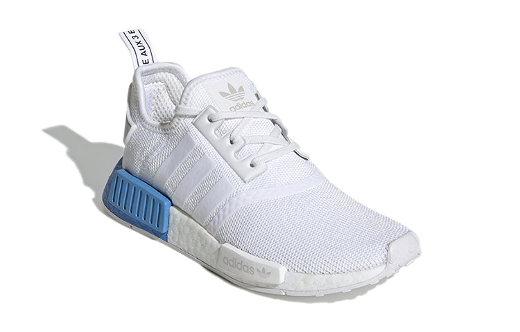 (GS) adidas NMD_R1 J 'White Real Blue' EE6677