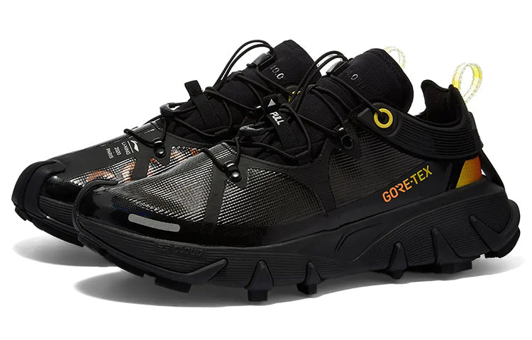 (WMNS) Li-Ning WuXing 1 GTX Paris Fashion Week 'Black Yellow' AGBQ106-1