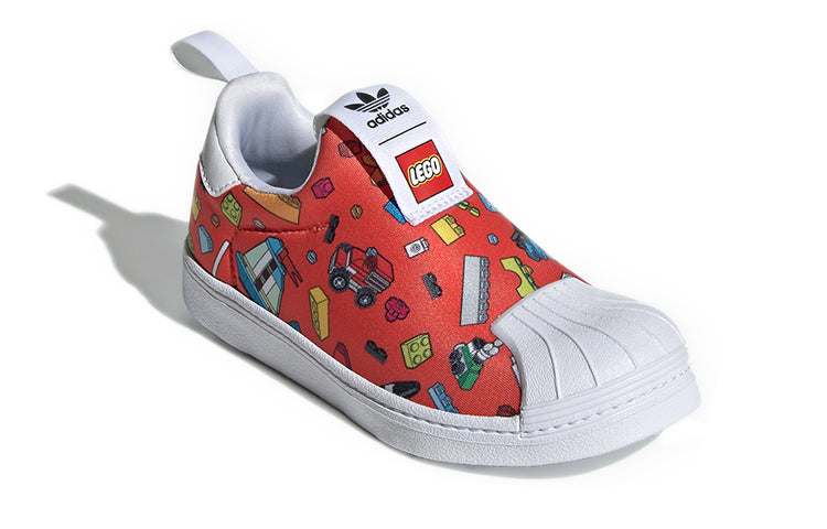 (GS) adidas LEGO x Superstar 360 'All Over Print' GX3286