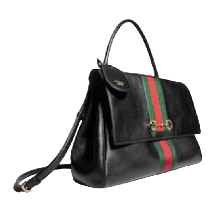 (WMNS) Gucci Paparazzo Large Top Handle Bag 'Black' 875019-AAGIQ-1053
