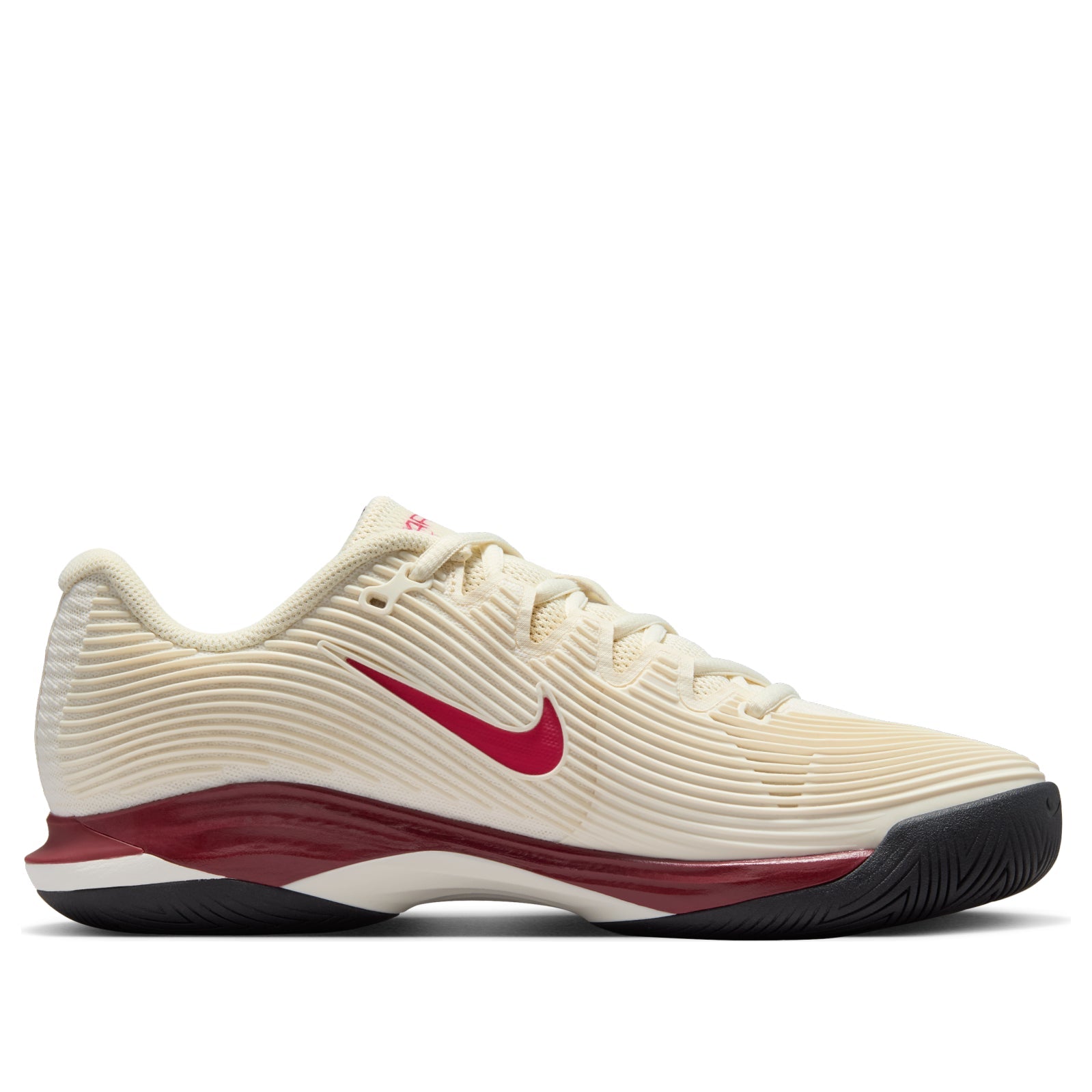 (WMNS) Nike Court Air Zoom Vapor 12 HC 'Pale Ivory Rush Pink Team Red' FV5554-104