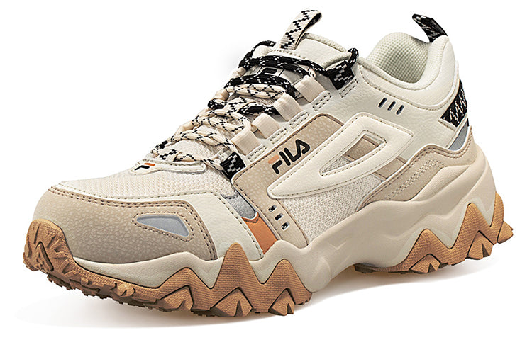 (WMNS) FILA FUSION Fellow Sneakers 'White Beige' T12W041102FWO
