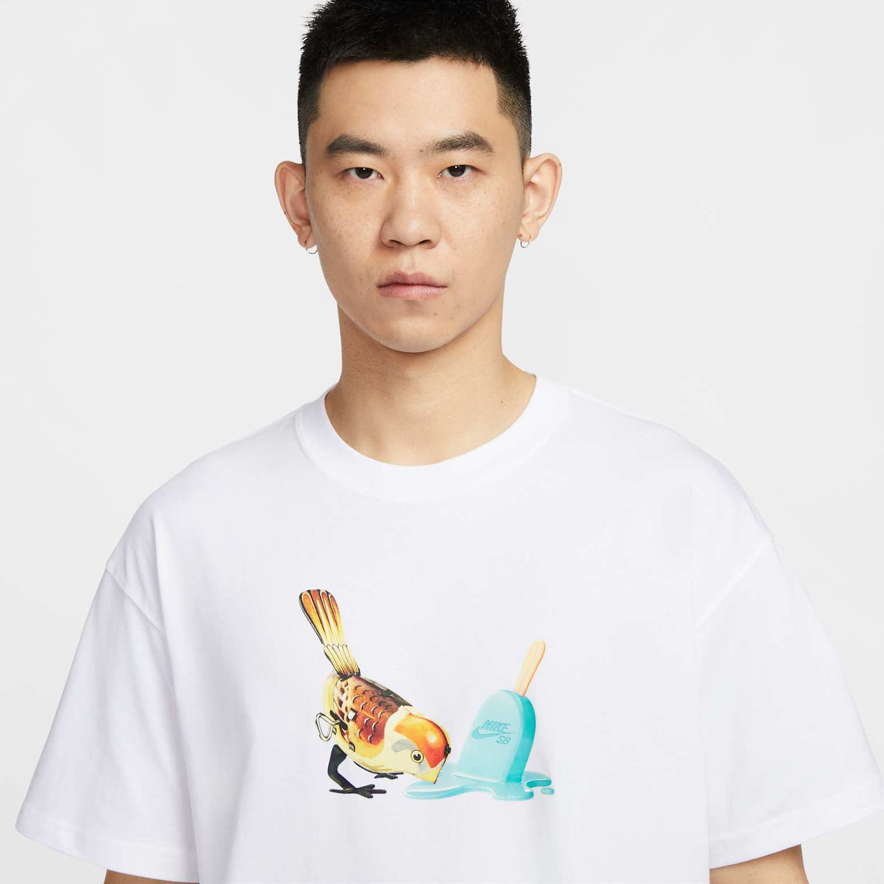 Nike SB Skateboard T-Shirt 'White' HJ0819-100