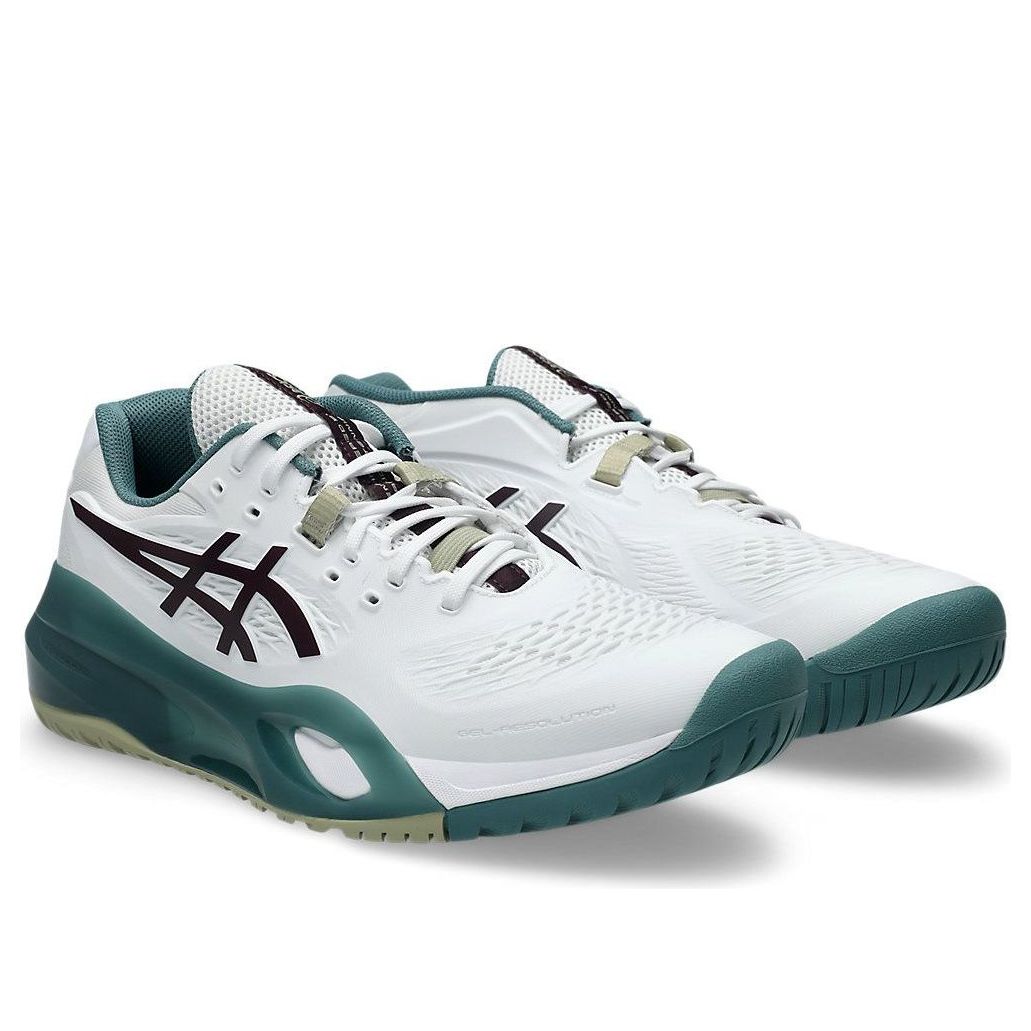ASICS Gel-Resolution X 2E Wide 'White Dark Aubergine' 1041A487-104