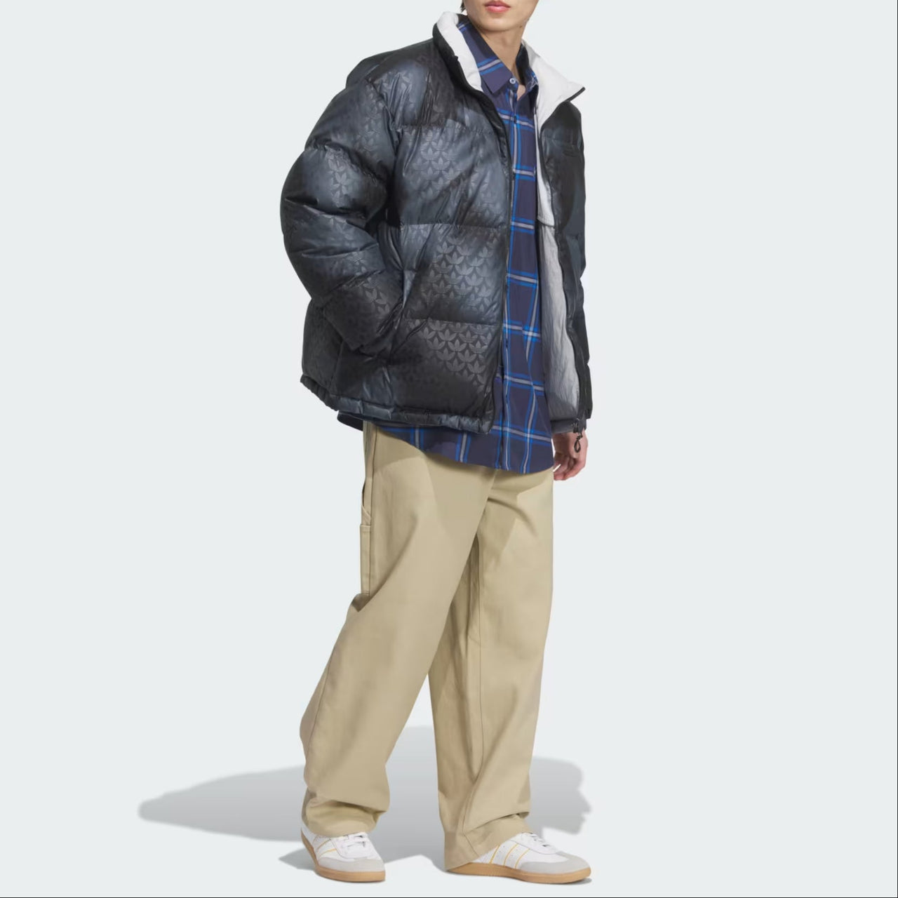 adidas Rev Down Jacket Asia Sizing 'Black Gresix' JD3746