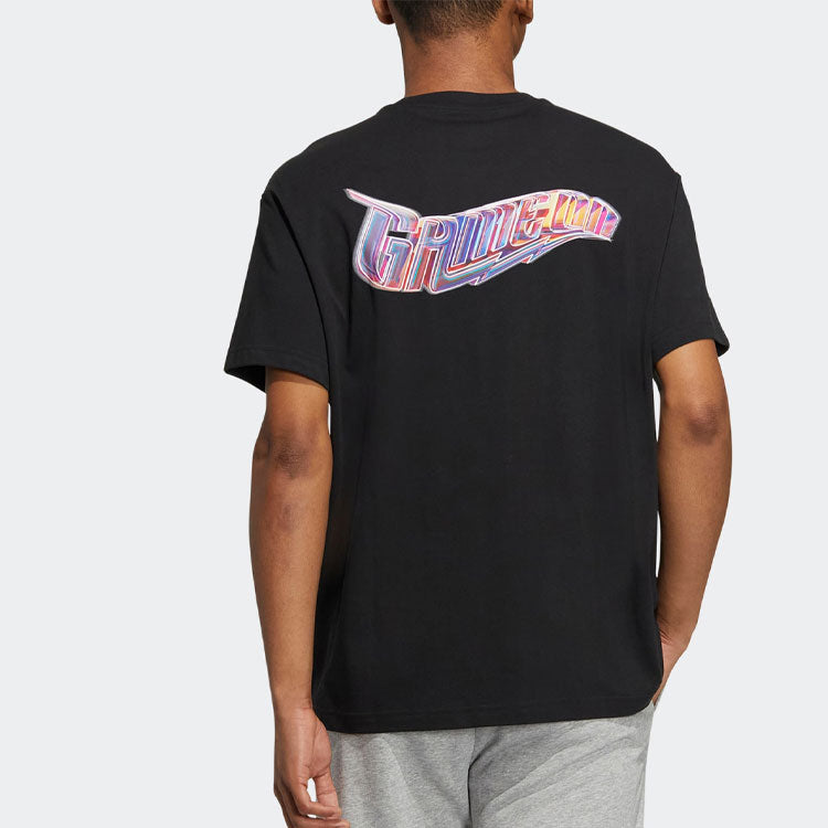 adidas Neo Basketball T-Shirts 'Black' IB7647